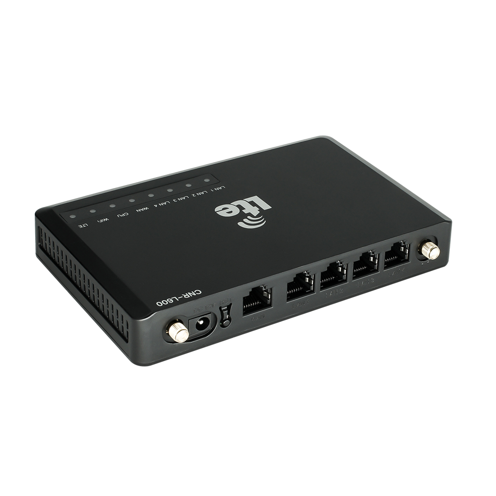 CNR-L680 LTE 유무선라우터 4포트 공유기 CCTV 관제용 LG 유플러스 고정IP 데이터무제한